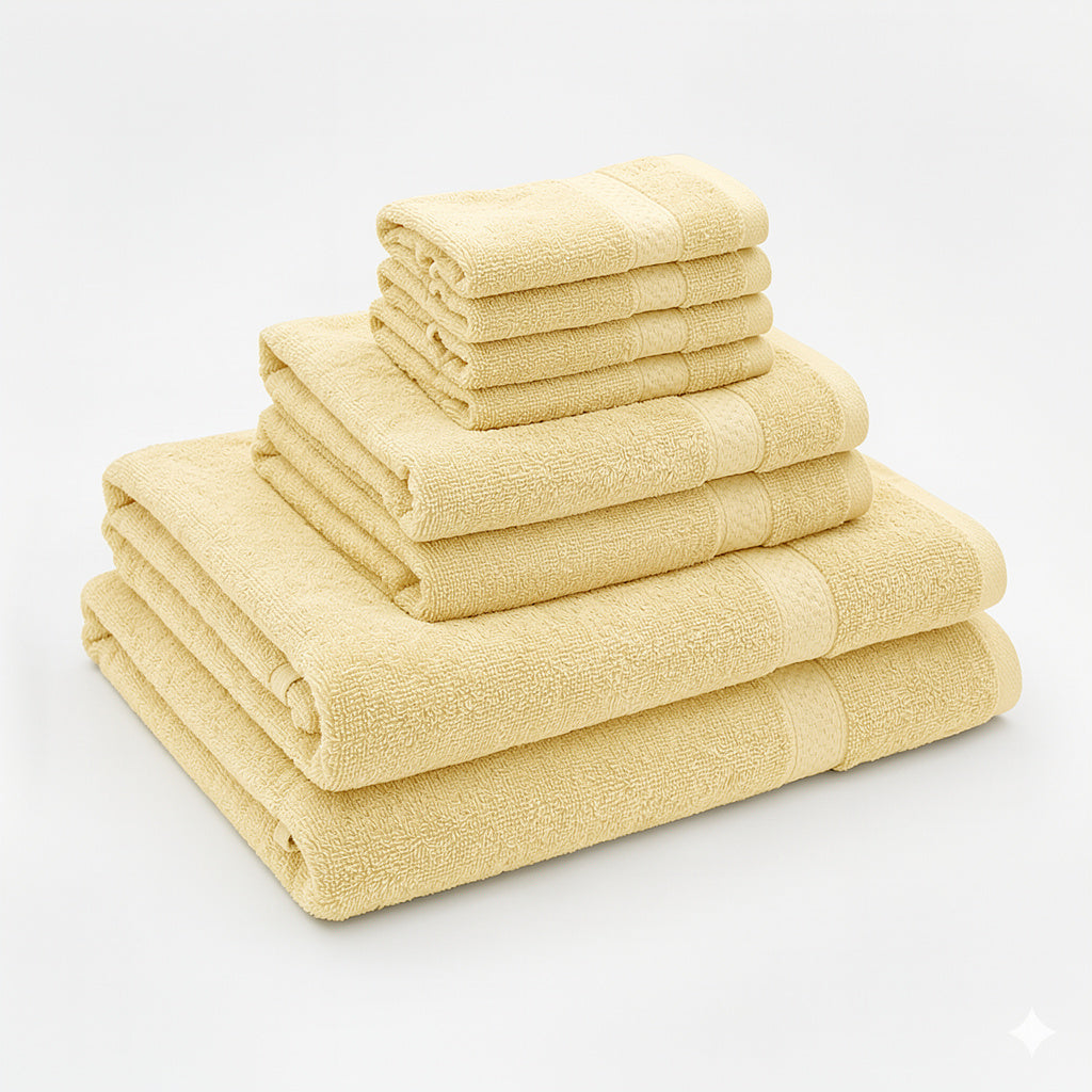 Komplet 8 Ręczników Bawełnianych