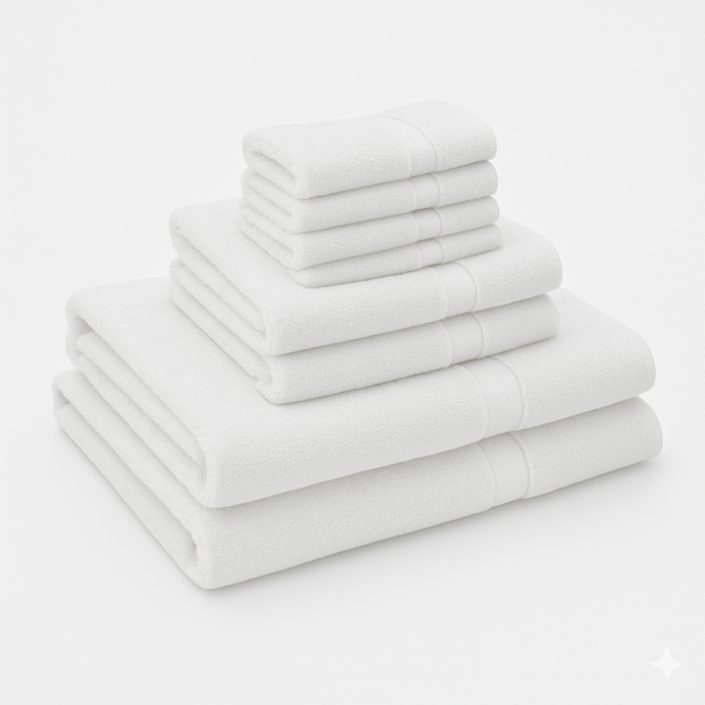 Komplet 8 Ręczników Bawełnianych