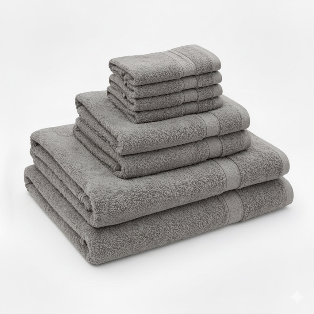 Komplet 8 Ręczników Bawełnianych