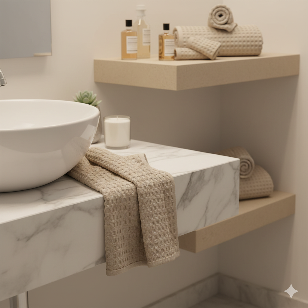 Ręcznik frotte waflowy 30×60 cm