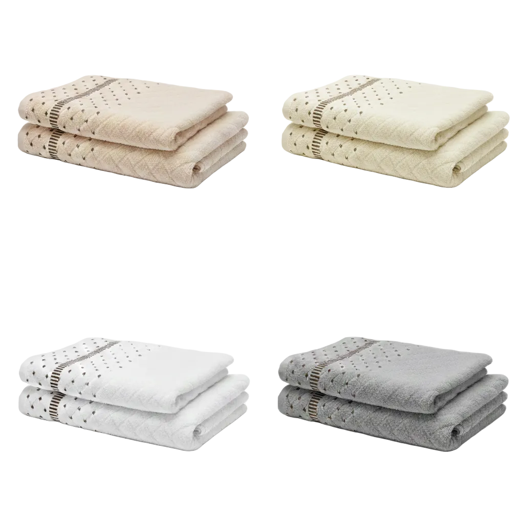 Zestaw 2 Ręczników bawelnianych Diamant